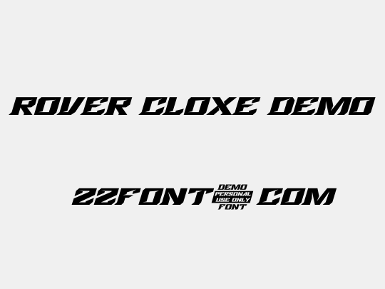 ROVER CLOXE DEMO