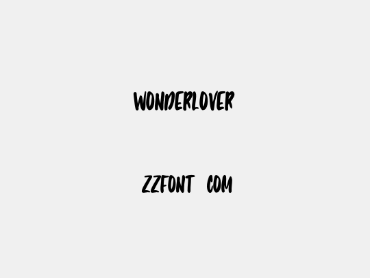 Wonderlover