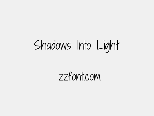 Shadows Into Light