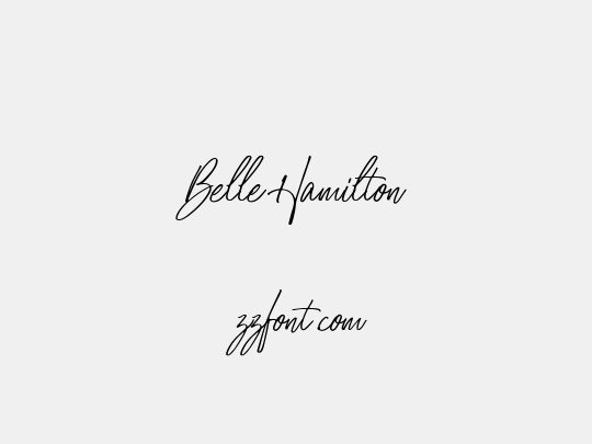 Belle Hamilton