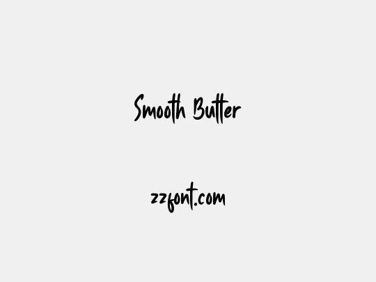 Smooth Butter