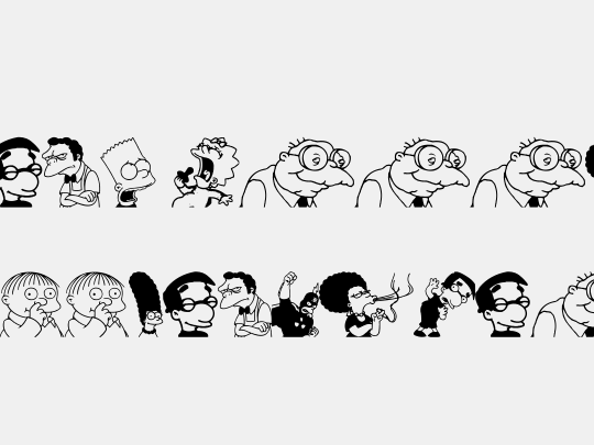 Simpsons Mmmm...Font