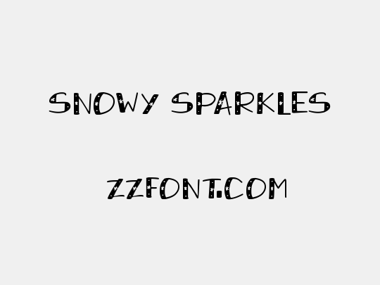 Snowy Sparkles