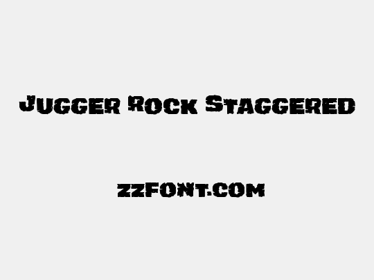 Jugger Rock Staggered