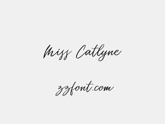 Miss Catlyne