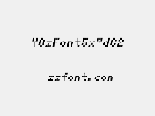 YOzFont5x7dC2