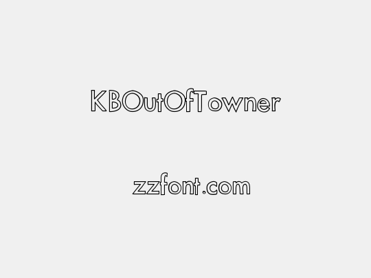 KBOutOfTowner