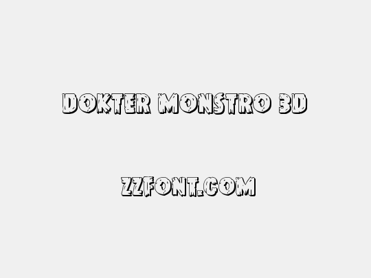 Dokter Monstro 3D