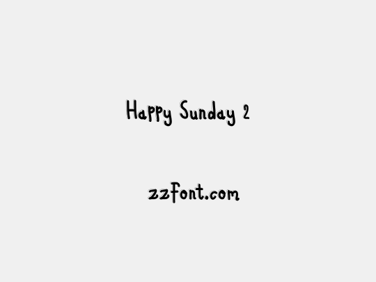 Happy Sunday 2