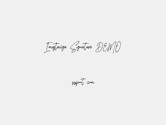 Imestaviga Signature DEMO