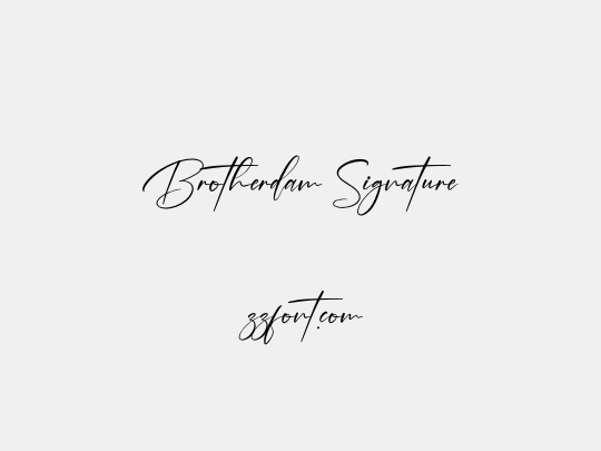Brotherdam Signature