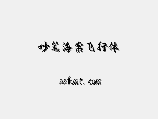 妙笔海棠飞行体