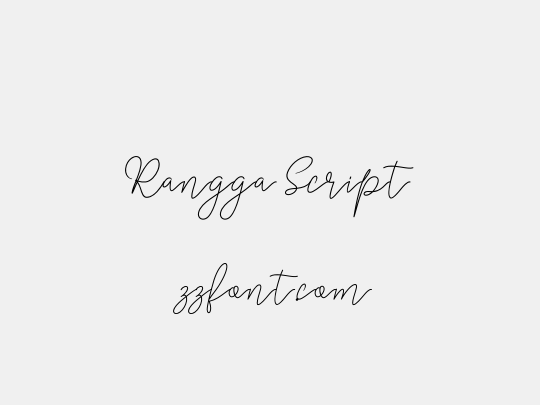 Rangga Script