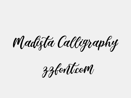 Madista Calligraphy