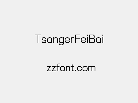 TsangerFeiBai