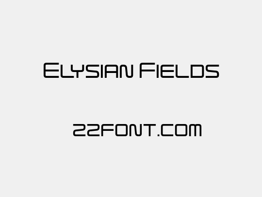 Elysian Fields