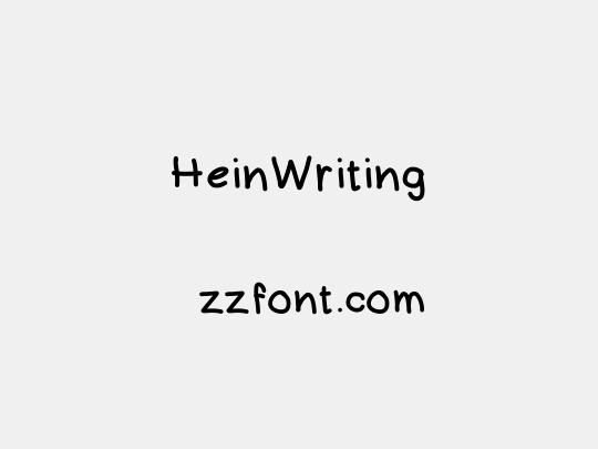 HeinWriting