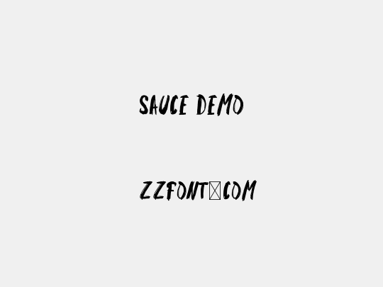 SAUCE DEMO