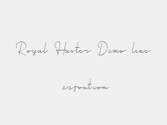 Royal Haster Demo line
