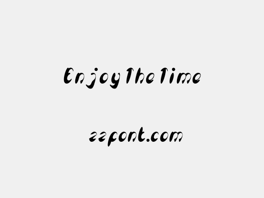 Enjoy The Time