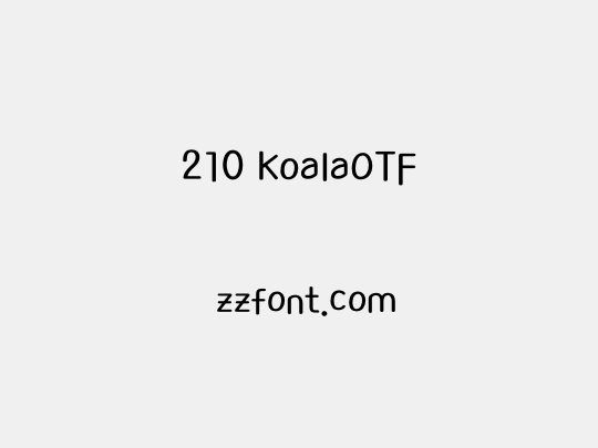 210 KoalaOTF