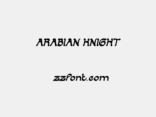 ARABIAN KNIGHT