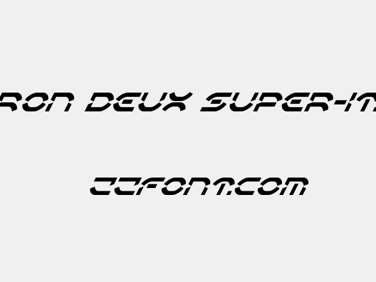 Oberon Deux Super-Italic