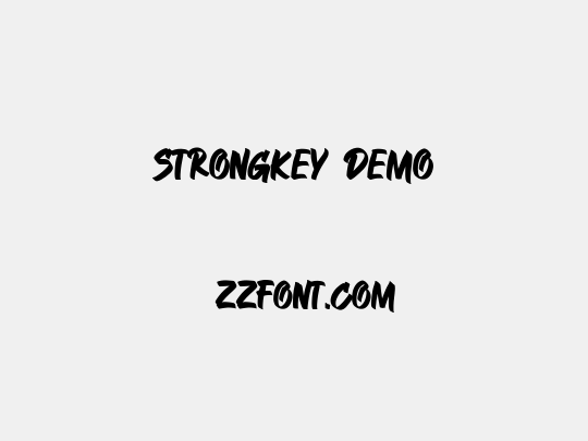 STRONGKEY DEMO