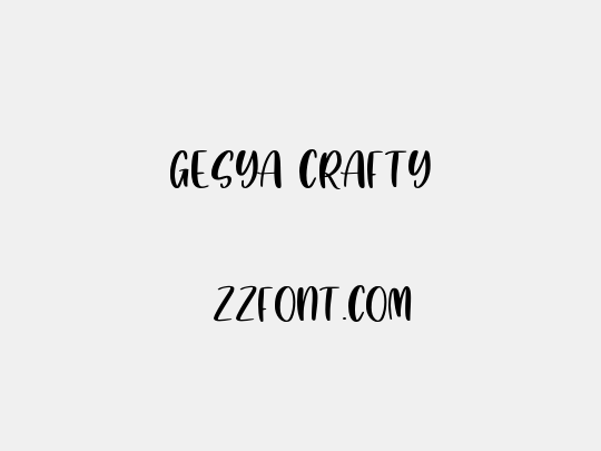 Gesya Crafty