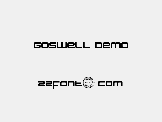 Goswell Demo