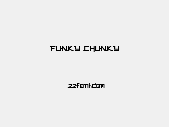 FUNKY CHUNKY