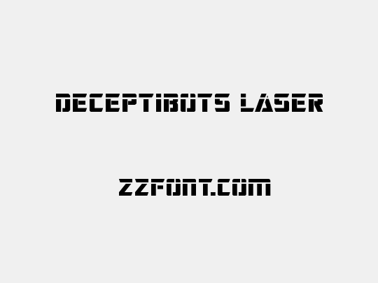Deceptibots Laser