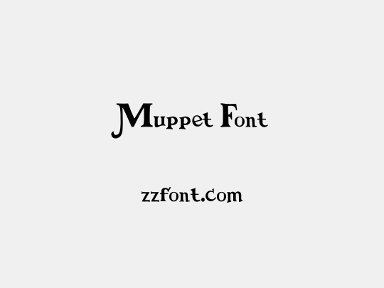 Muppet Font