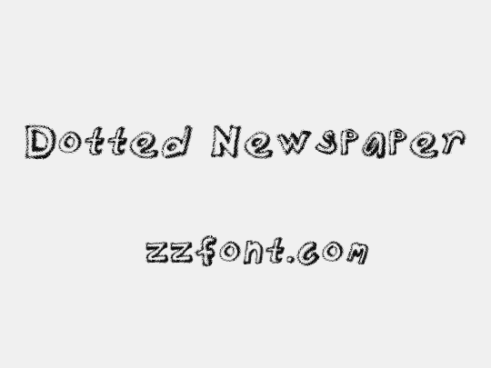 Dotted Newspaper