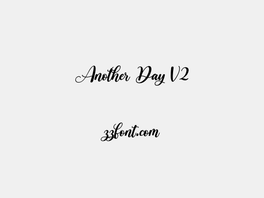 Another Day V2