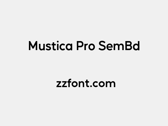 Mustica Pro SemBd
