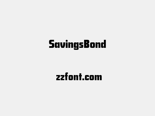 SavingsBond