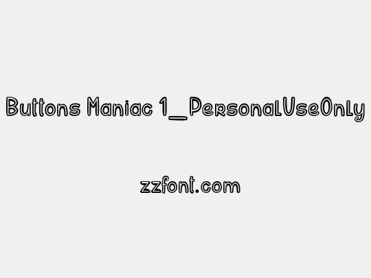 Buttons Maniac 1_PersonalUseOnly