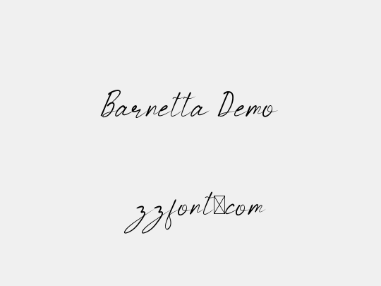 Barnetta Demo