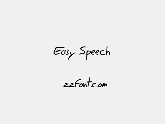 Easy Speech