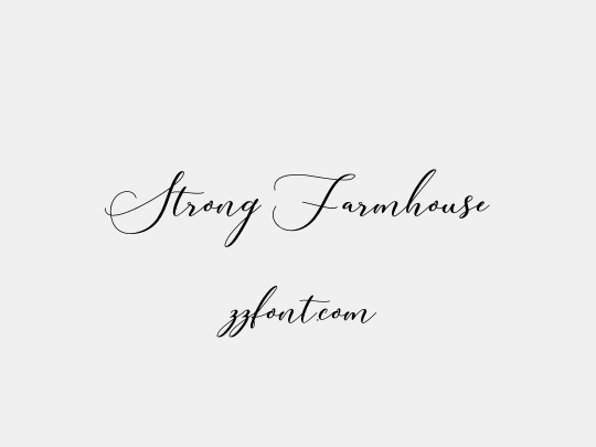Strong Farmhouse