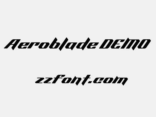 Aeroblade DEMO