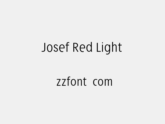 Josef Red Light