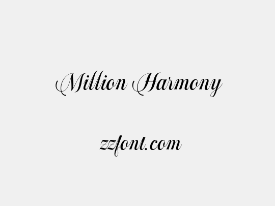 Million Harmony