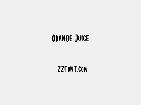 Orange Juice
