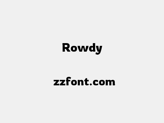 Rowdy