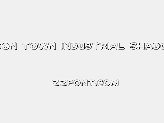 Toon Town Industrial Shadow