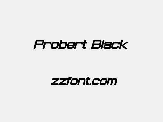 Probert Black