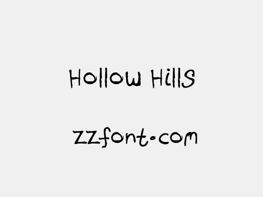 Hollow Hills