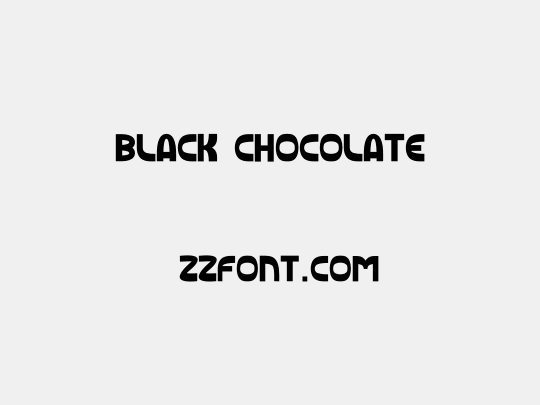Black Chocolate